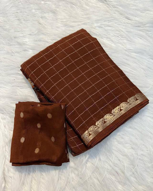 Budget viscose Georgette office look sarees
