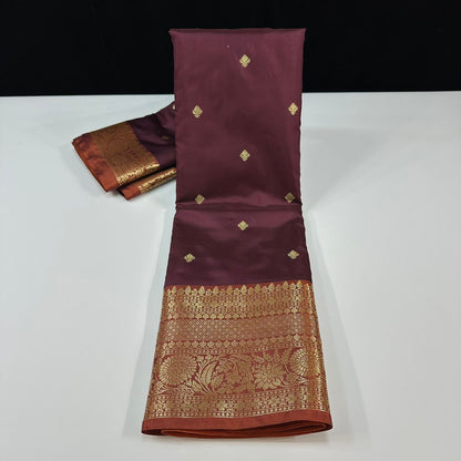 Vintage semi Gadwal traditional pattu sarees