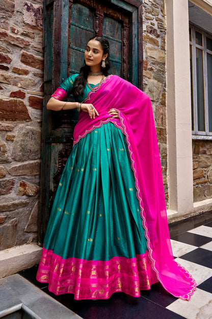Tarika south india style designer lehenga