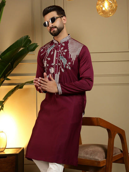 Gents work Embroidery kurta sets