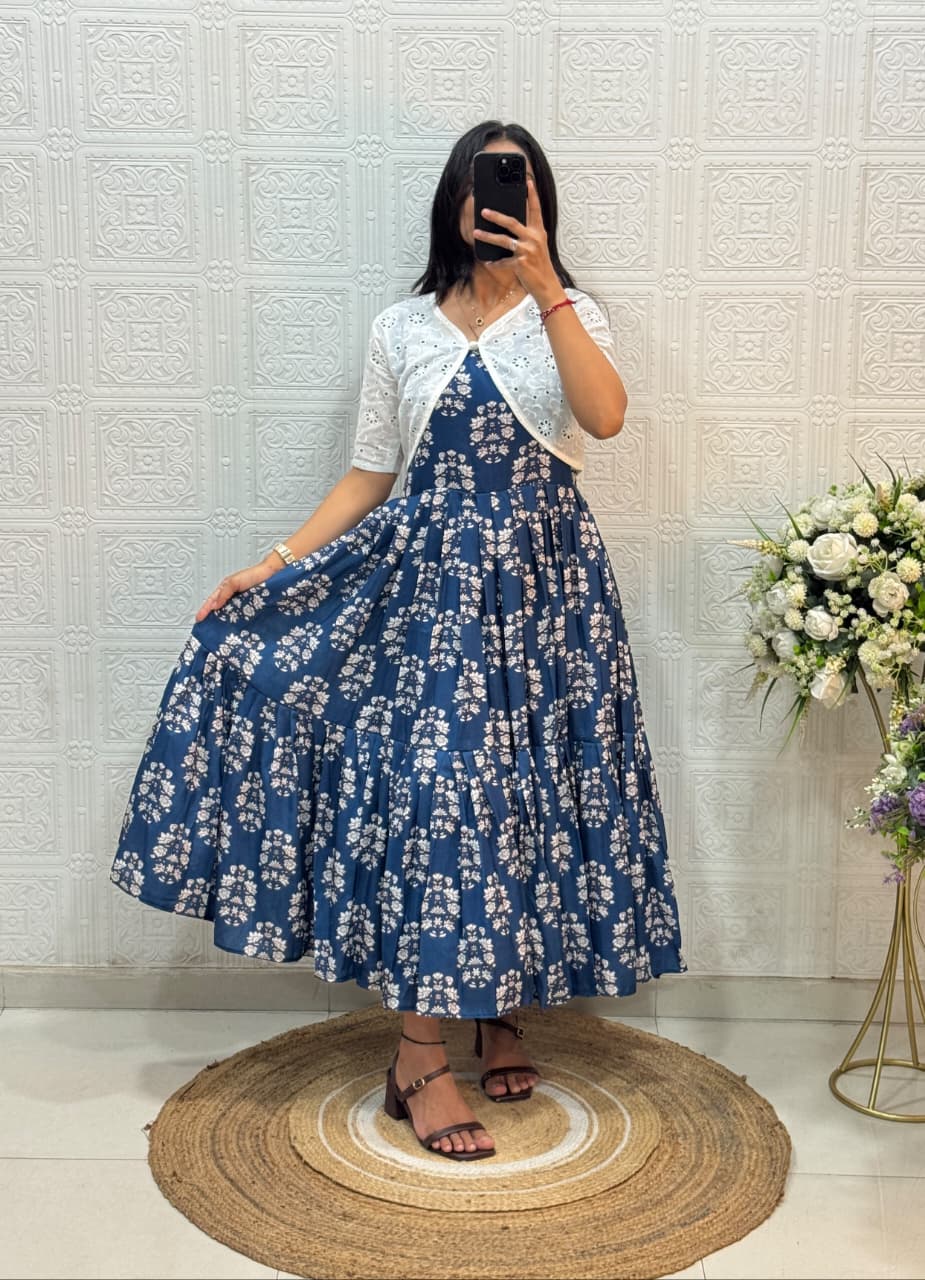 Hakoba koti cafe gown 2 in 1 model