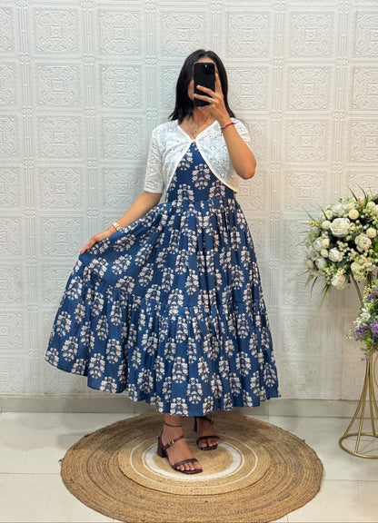 Hakoba koti cafe gown 2 in 1 model