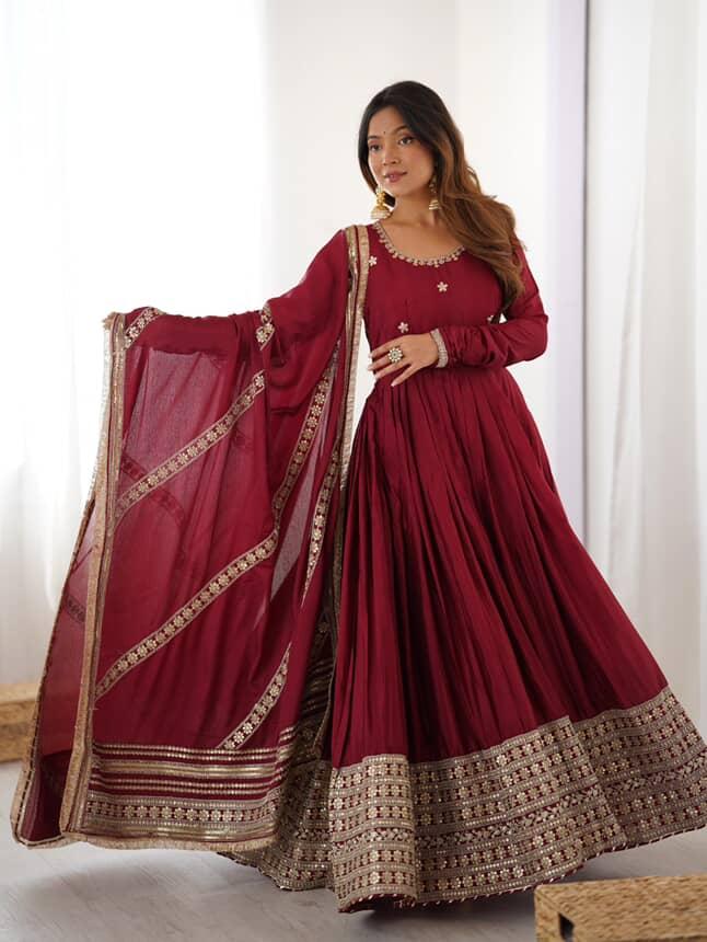Chinon silk Festival  Gowns