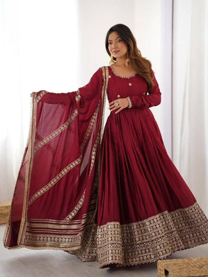 Chinon silk Festival  Gowns