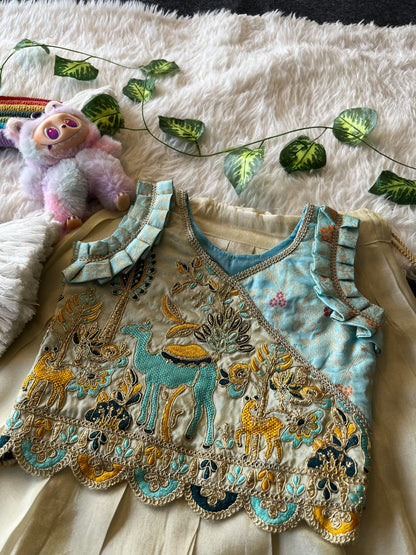 Kids Desginer cute indo western style camline sets