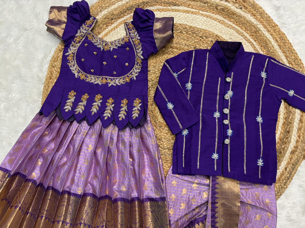 Kids maggam festive collection