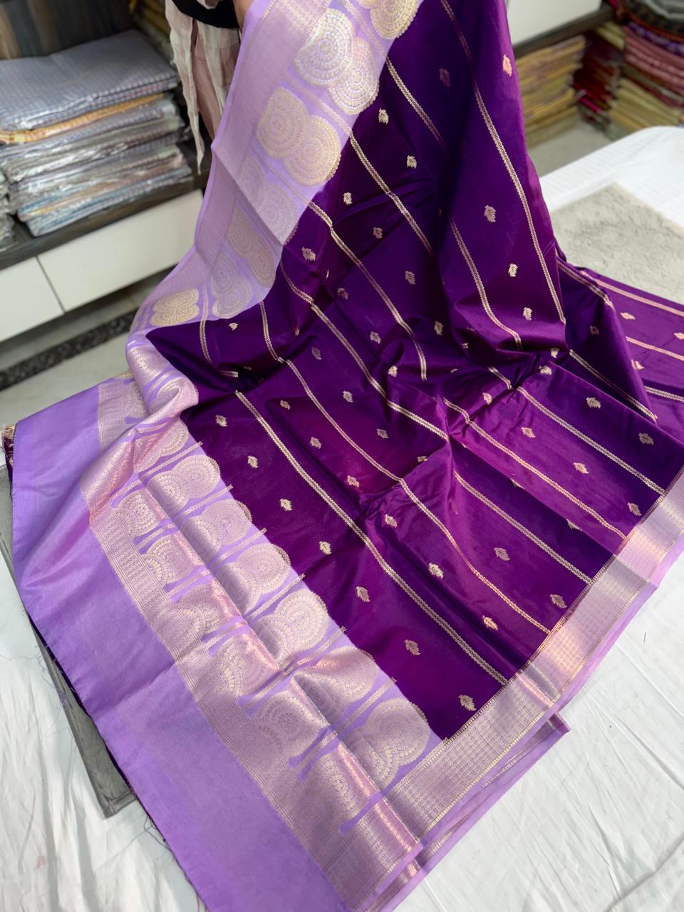 Green Rao mango Sankranthi special minakari saree