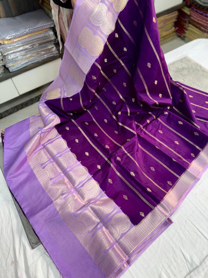 Green Rao mango Sankranthi special minakari saree