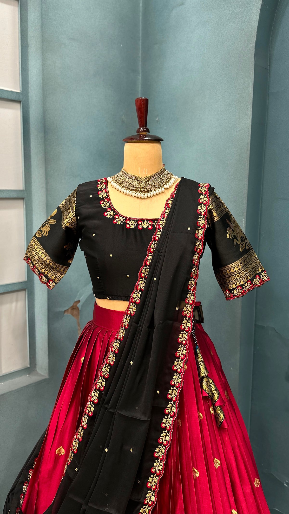 Kanjivaram sravanamasam Designer semiPattu Lehenags