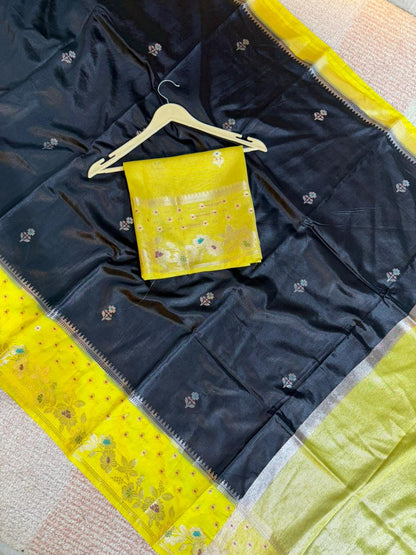 Banarasi fancy trending Alfi designer saree
