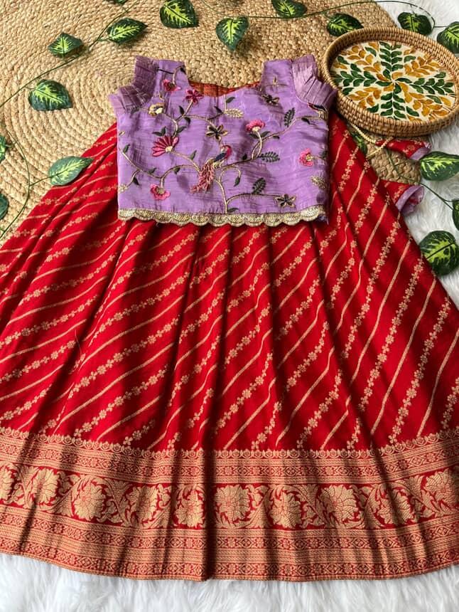 Kids festival pattu pavadas