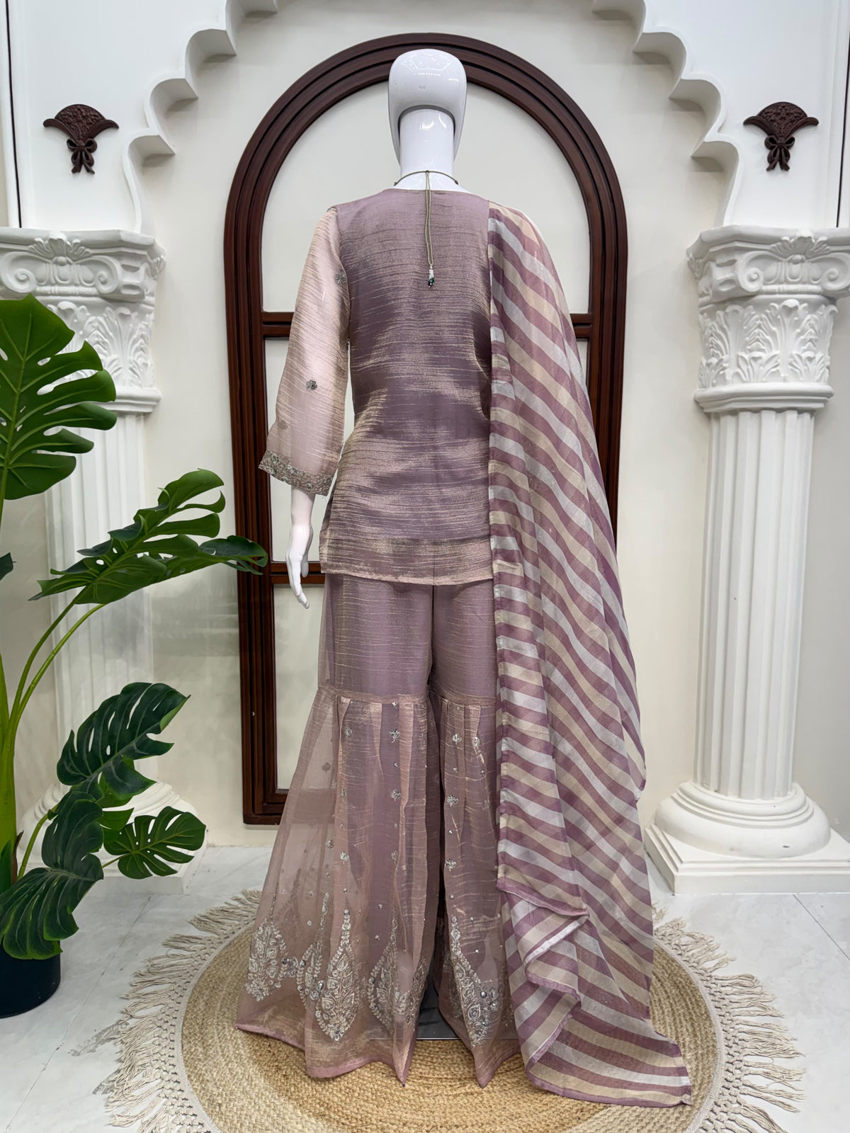 Anarkali model Sharara sets
