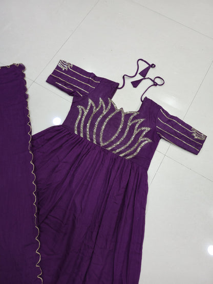 Lotus gowns for all festivals