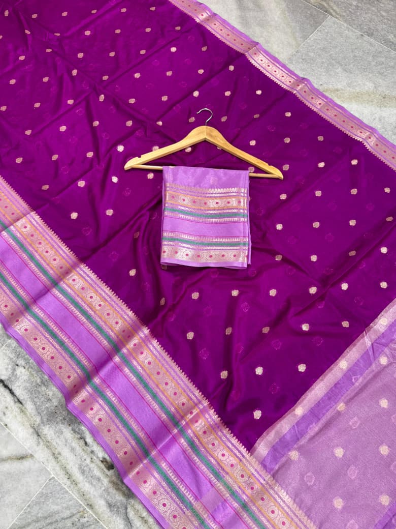 Budget Vintage Saree with classic warm silk