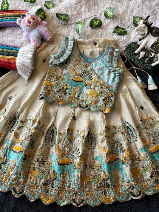 Kids Desginer cute indo western style camline sets