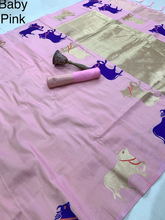 Pure soft kanchivram saree