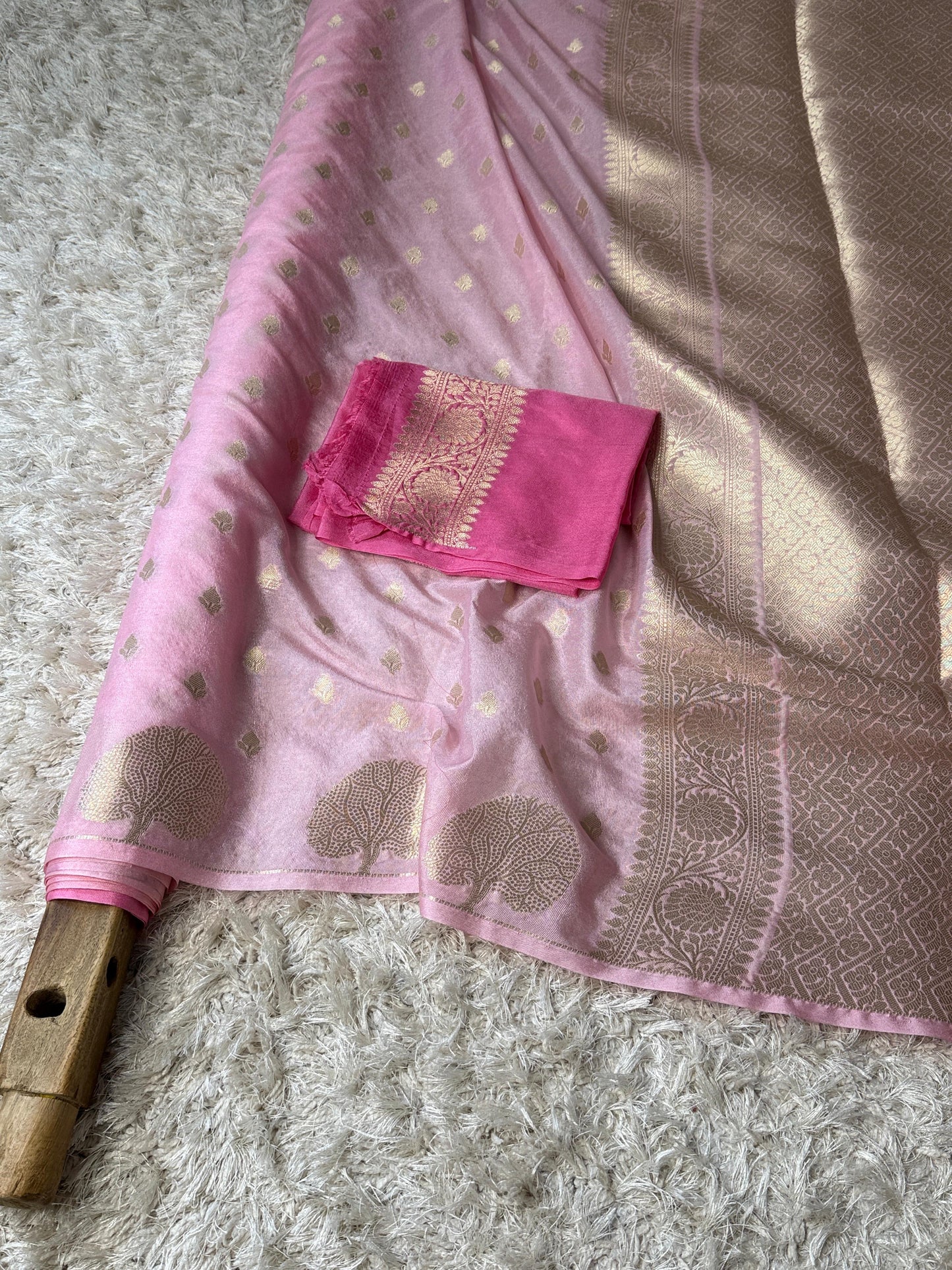 Luxe Classic Katan Super Soft Banarasi saree
