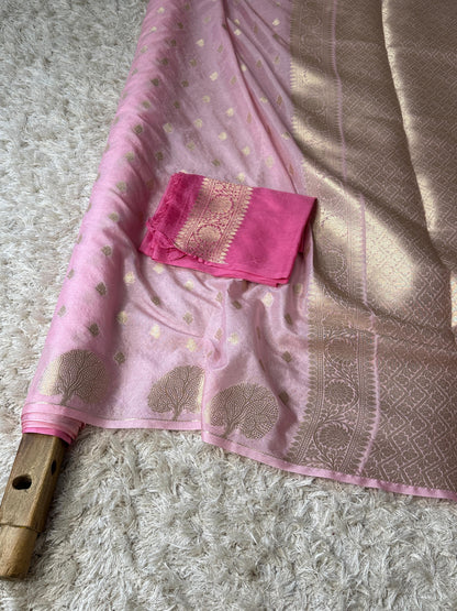 Luxe Classic Katan Super Soft Banarasi saree