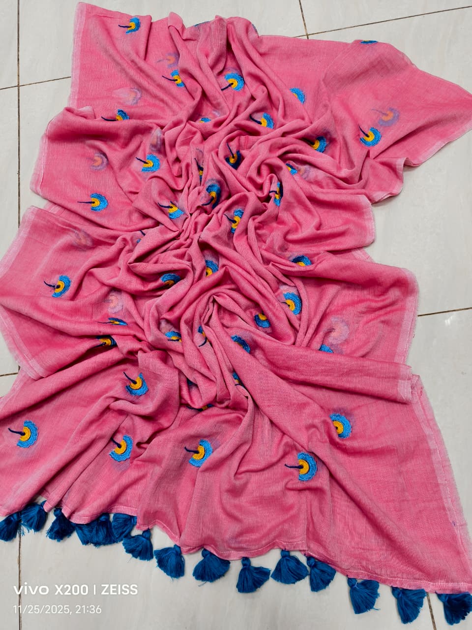 Budget Friendly Mul cotton Handloom Saree