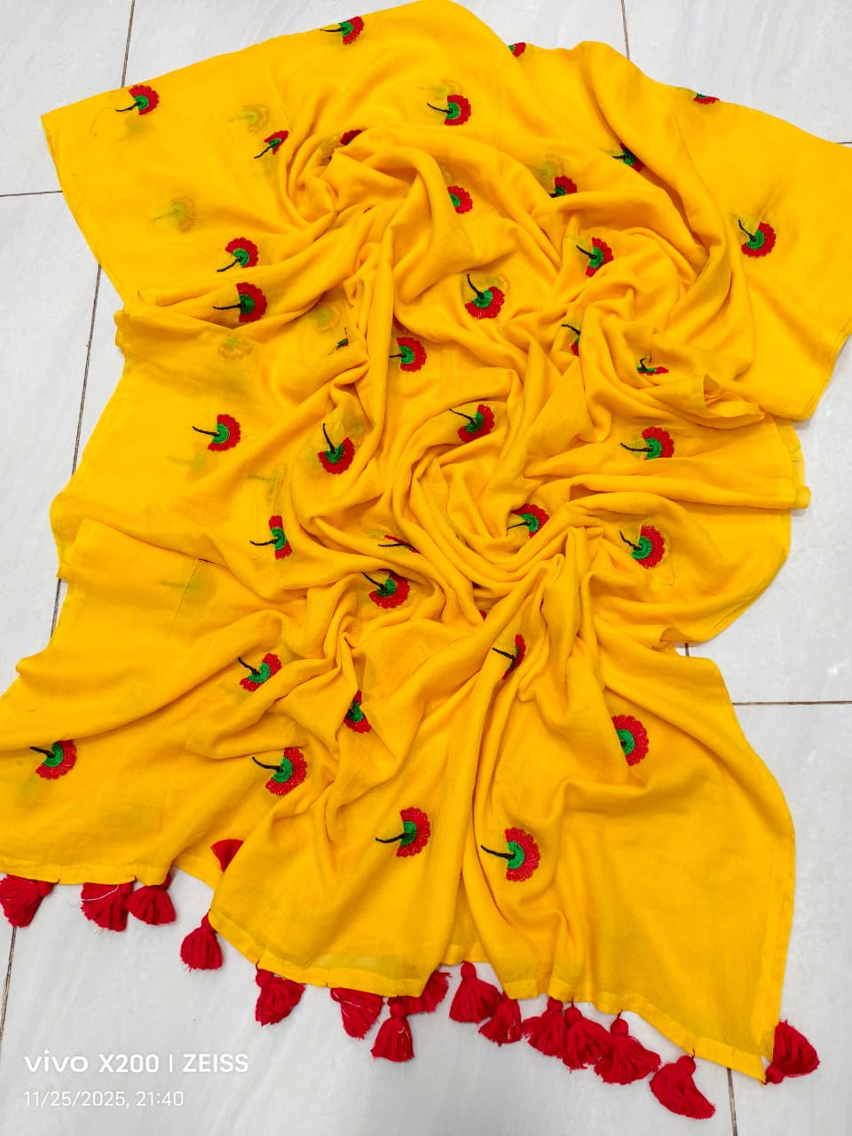 Budget Friendly Mul cotton Handloom Saree