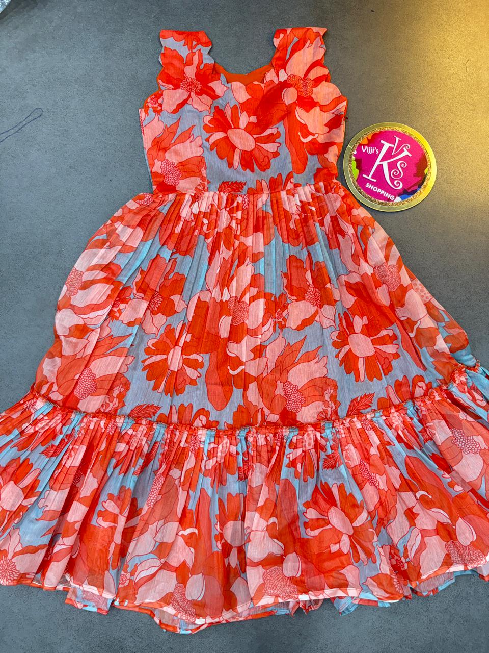 Cafe Chanderi Desginer gowns