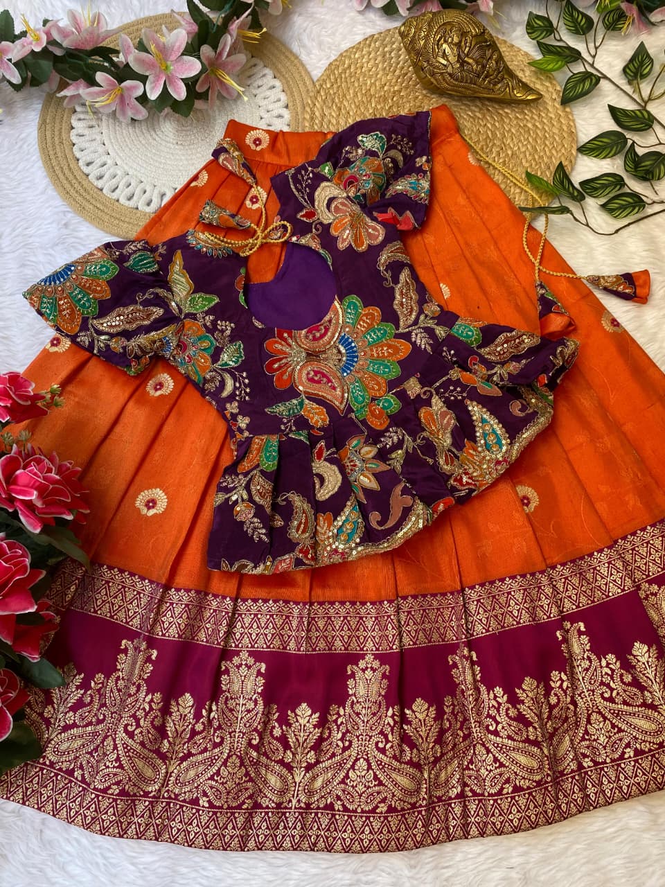 Kids Self Viscose kids cute sets