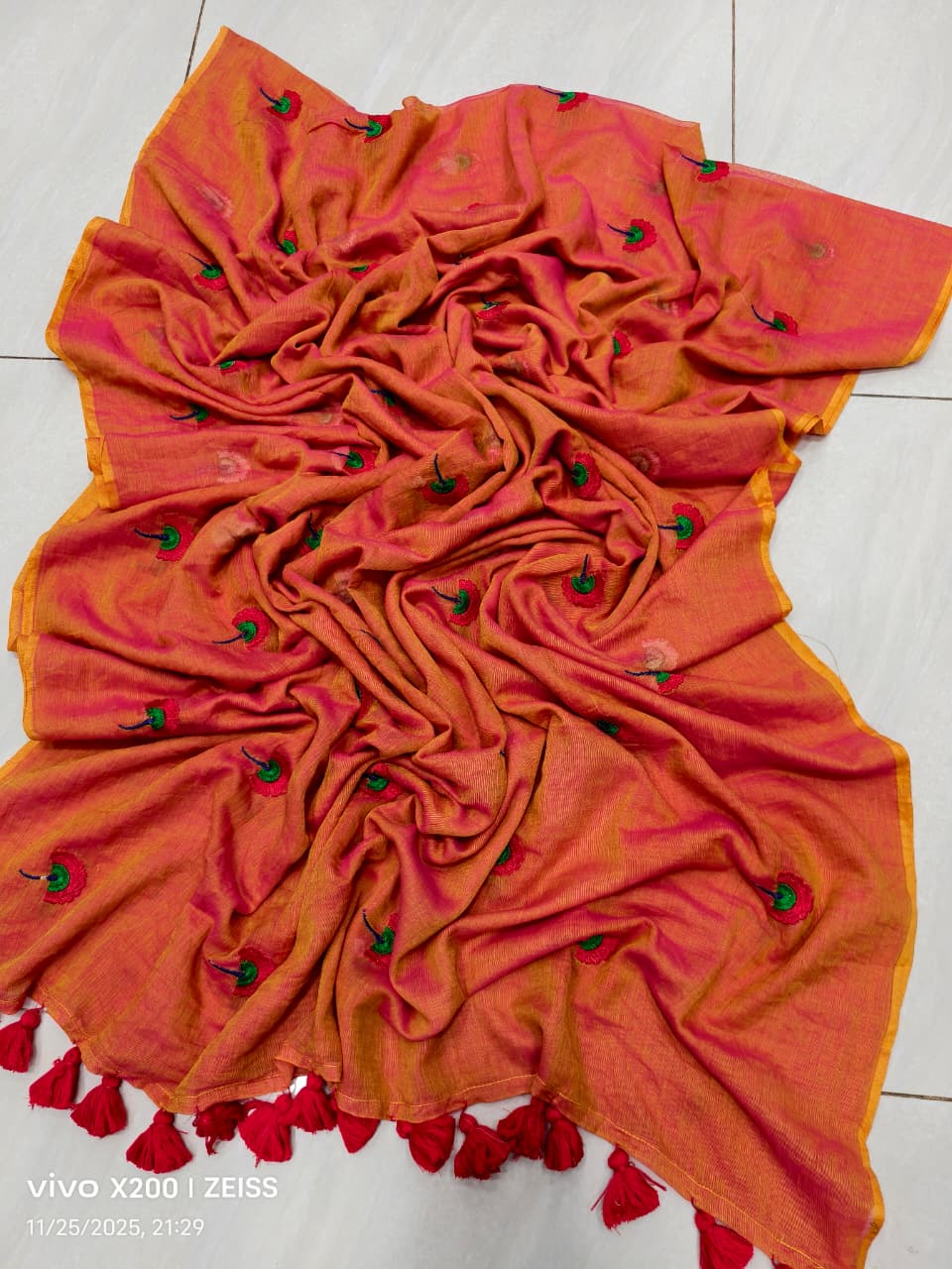 Budget Friendly Mul cotton Handloom Saree