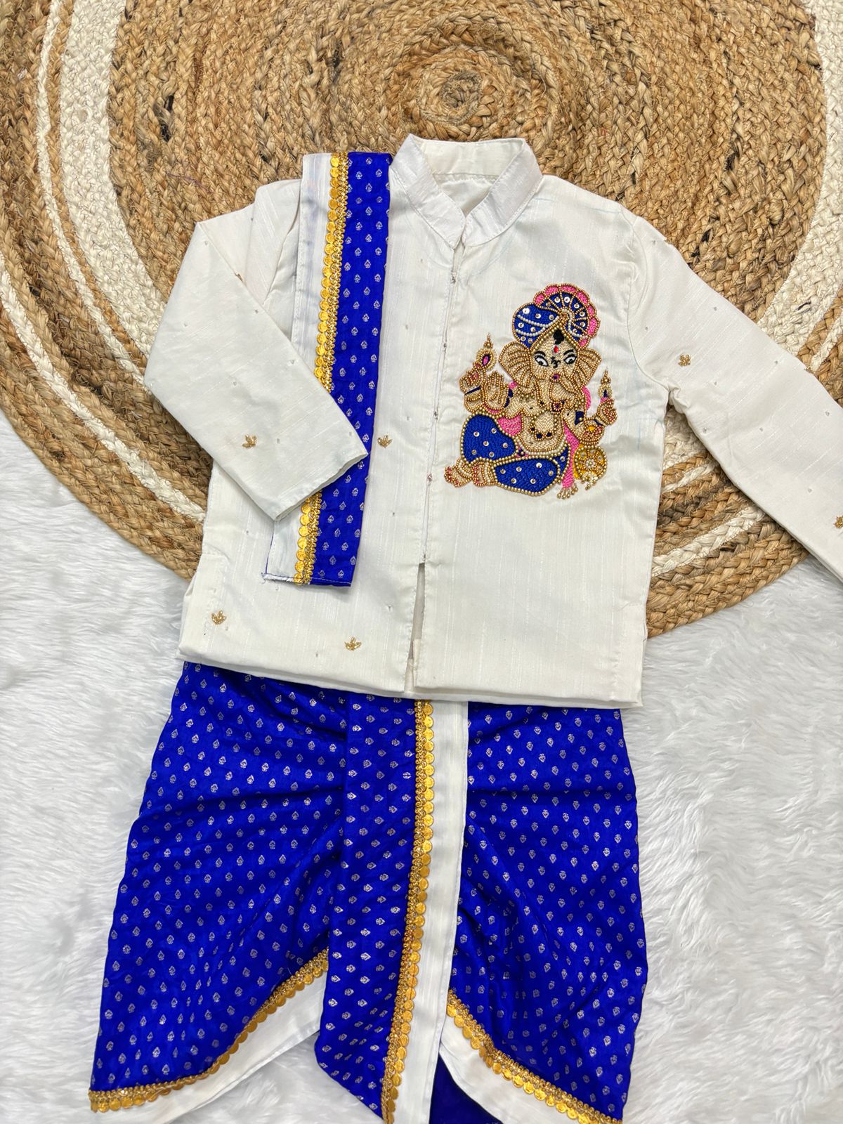 Kids kurta dhoti set