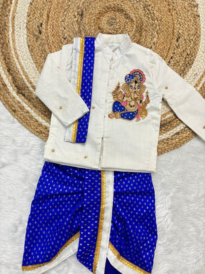 Kids kurta dhoti set