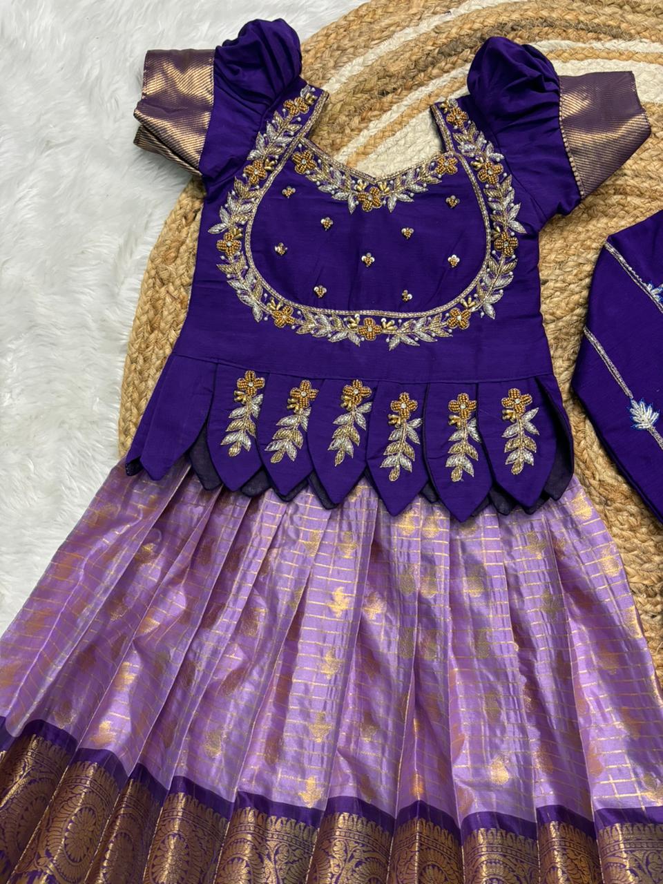 Kids maggam festive collection