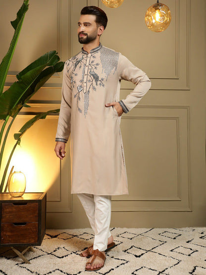 Gents work Embroidery kurta sets