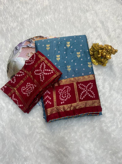 Budget return gift malai blooming sarees