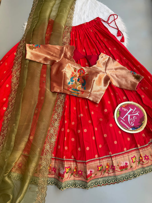 Diwali special Paithani lehenga