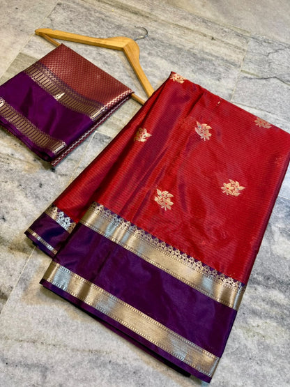 Banarasi soft  trending Katan silk saree