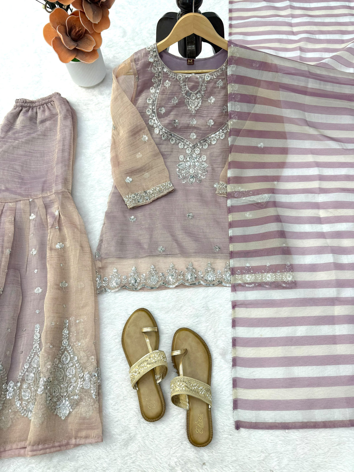 Anarkali model Sharara sets
