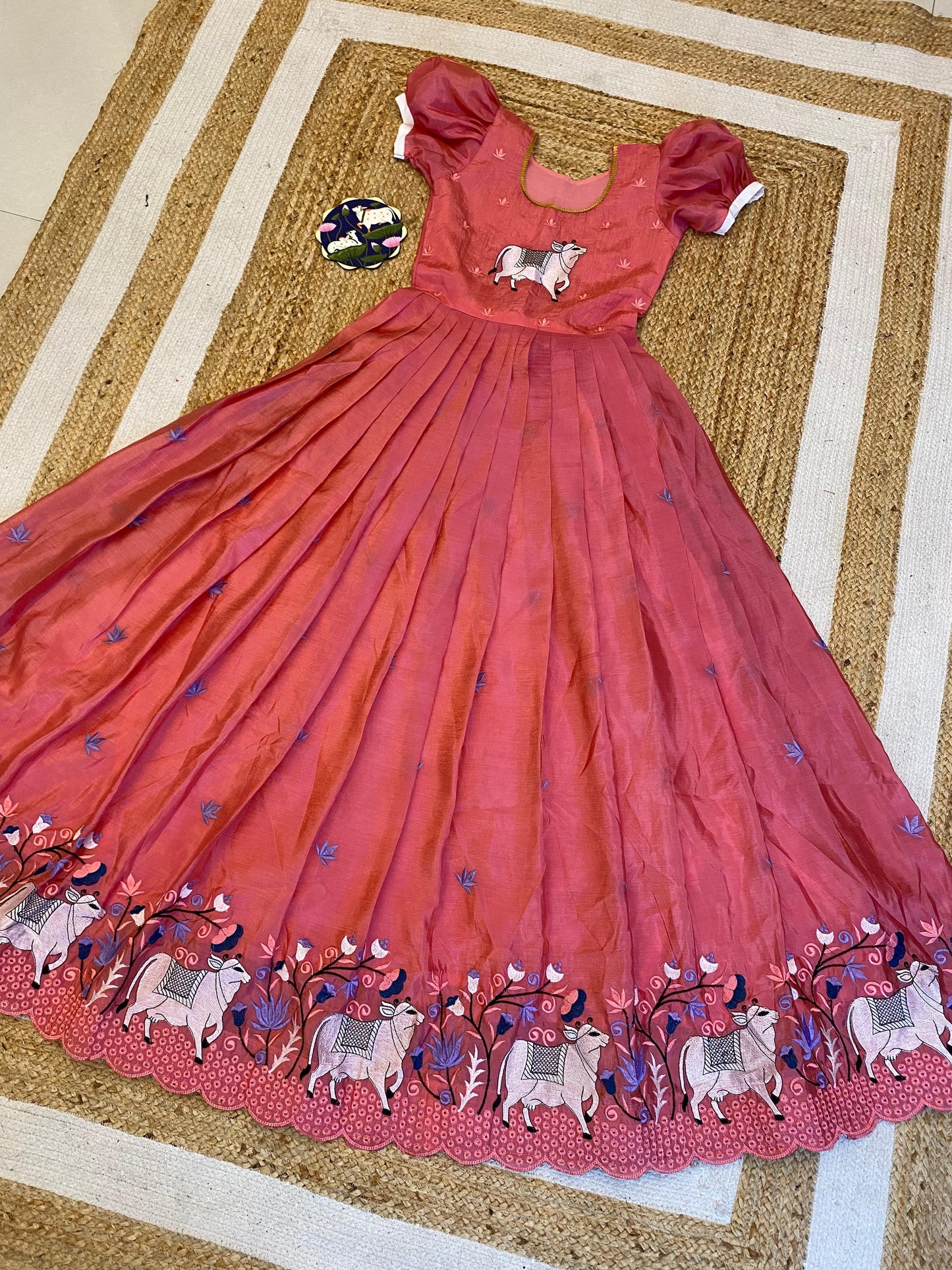 Kids pichwai traditional gowns