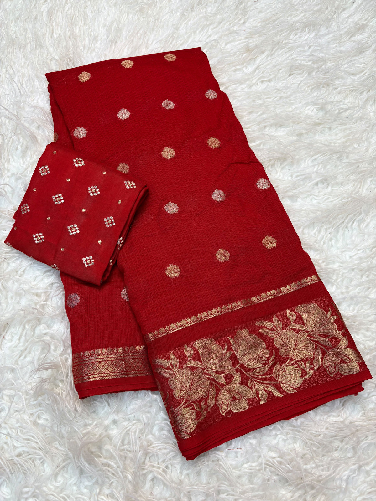 Kota doriya Rose trending traditional saree
