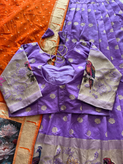 Dola Silk 3D Weaving Lehenga sets