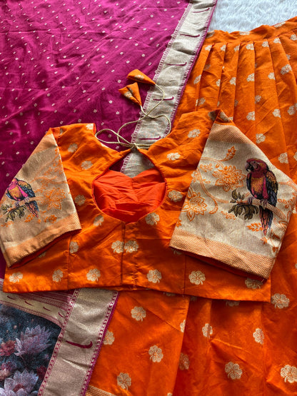 Dola Silk 3D Weaving Lehenga sets
