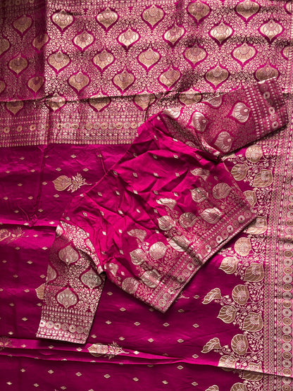 Royal Banaras Premium Classic saree with stitched blouses