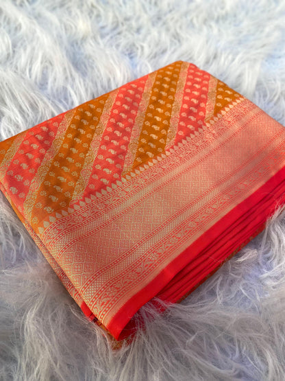 Banarasi Silk Classic LEHERIYA saree