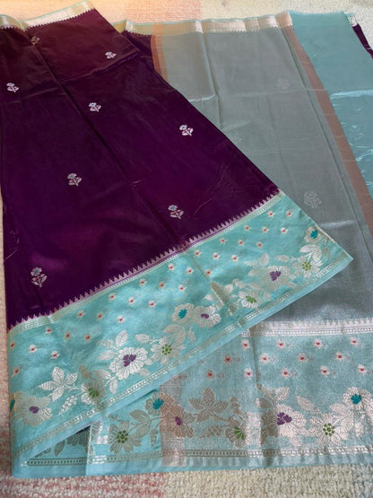 Banarasi fancy trending Alfi designer saree