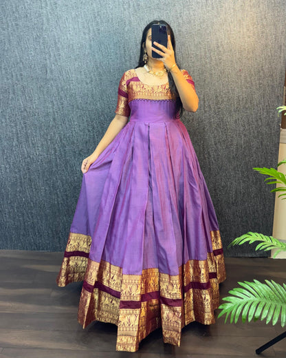 Narayana Silk Butterfly Desginer Classic Gowns