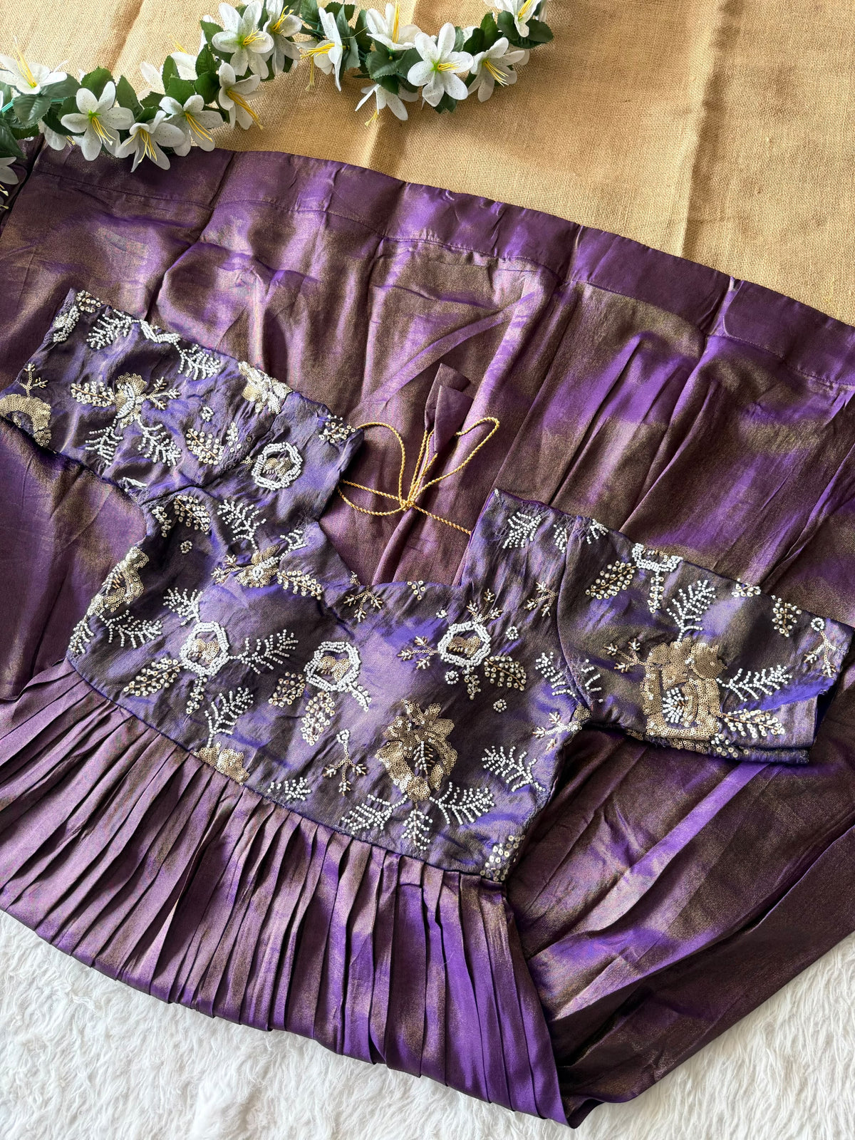 Party wear Maggam work gown