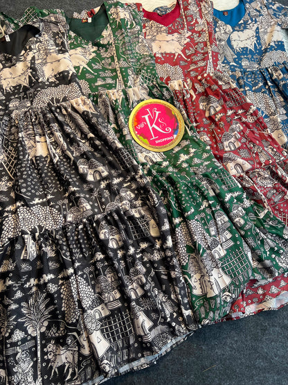 Muslim cotton cafe village style gowns