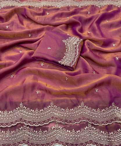 Trendy Multi Embroidery budget Sarees