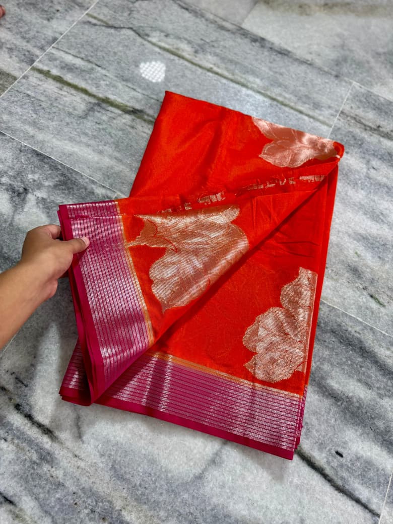 Katan Kanchi Handloom Silk Classic Trendy Saree