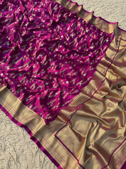 Premium Luxe Mashru Classic Saree