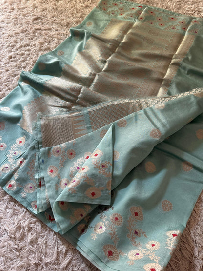 Viscose Banarasi’s budget soft weaving saree