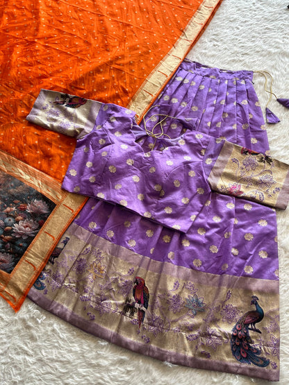 Dola Silk 3D Weaving Lehenga sets